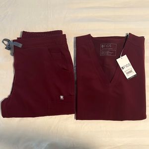 FIGS Burgundy Set